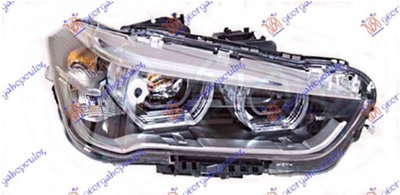 FAR FULL LED (TYC) DR., BMW, BMW X1 (F48) 15-19, 1