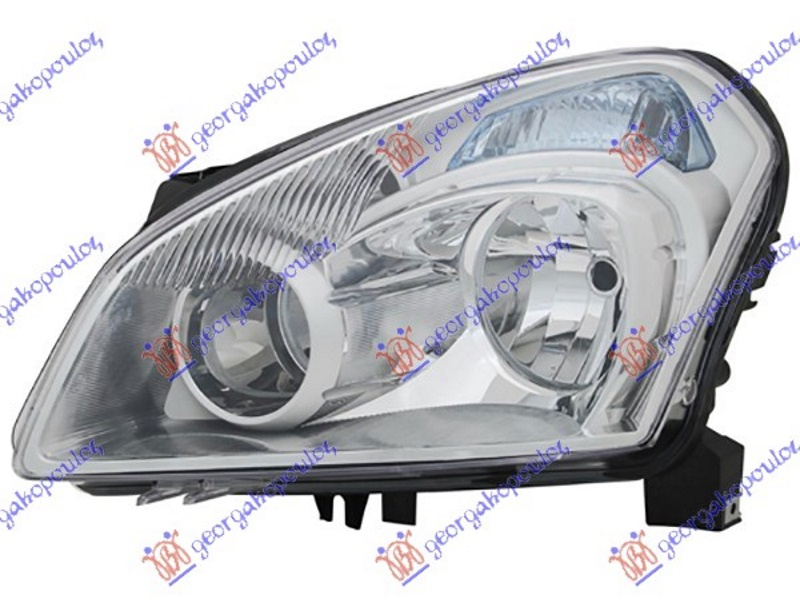 Far halogen depo TYC stanga NISSAN QASHQAI 07-10 Cod 26060JD95A