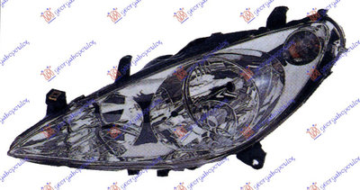 Far halogen TYC stanga PEUGEOT 307 01-05 cod 6204Z