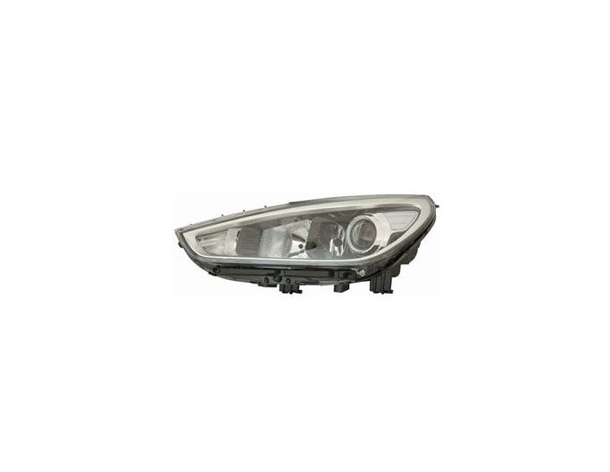 Far HYUNDAI I30 (PD), 12.2016-, DEPO, fata, partea stanga, transformarea sistemului de iluminat, H7+H7+H7+PY21W, electric, cu motor,