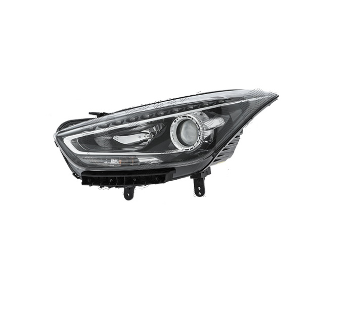 Far Hyundai I40 (Vf), 01.2015-, montare fata, stanga, H7+HB3, electric, cu motor, cu becuri, halogen, OEM/OES