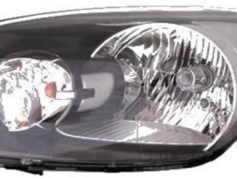 Far Kia Picanto (Ta), 06.2011-, Electric, tip bec H4, omologare ECE, fara motoras, 921011Y010, 921011Y011, Stanga, marca TYC