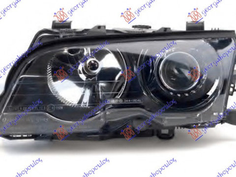 FAR MARELLI XENON -01 NEGRU - BMW SERIES 3 (E46) COUPE/CABRIO 99-03, BMW, BMW SERIES 3 (E46) COUPE/CABRIO 99-03, 035005152