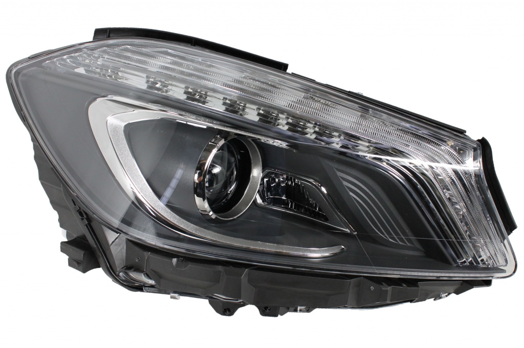 Far Mercedes Clasa A (W176) 06.2012- HELLA partea Dreapta D3S+H7 cu motoras , cu lumini de zi, cu lumini viraje