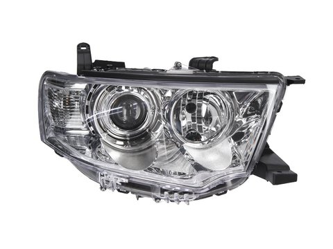 Far Mitsubishi L200/Triton 04.2010-, Mitsubishi Pajero Sport 2009-2015 DEPO partea Dreapta, tip bec H11+HB3 manual/electric