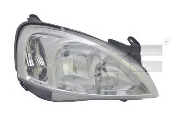Far OPEL CORSA C (F08, F68) (2000 - 2009) TYC 20-14053-05-2