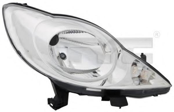 Far PEUGEOT 107 - TYC 20-11608-15-2