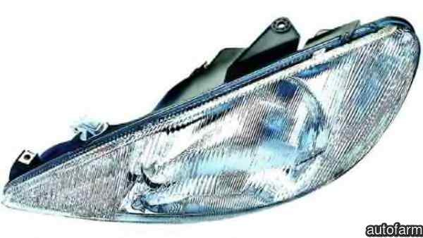 Far PEUGEOT 206 hatchback 2A/C DEPO 5501120LLDEM