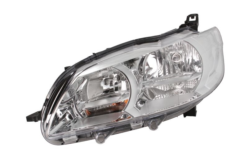 Far Peugeot 301, 01.2013-, Electric, tip bec H1+H7, omologare ECE, cu motoras, 9675139480, Stanga, marca Valeo