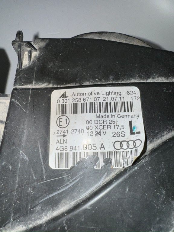 FAR STANGA AUDI A7 ( 4GA , 4GF ) 4G89410