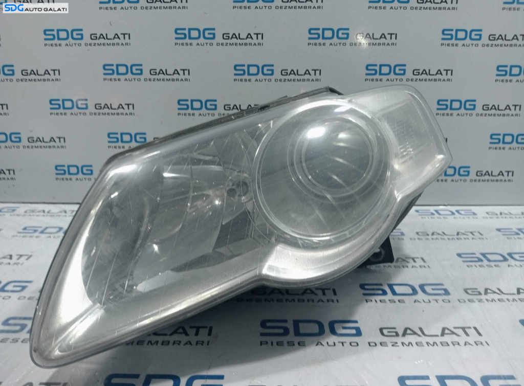 Far Stanga cu Lupa EUROPA FARA Xenon Volkswagen Passat B6 2005 - 2010 Cod 3C0941005R [L4772]