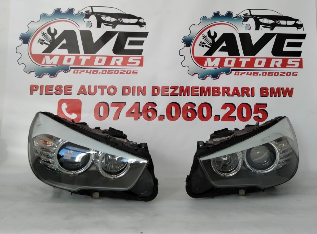 Far stanga dreapta cu lupa H7 BMW seria 5 GT F07 530d Europa