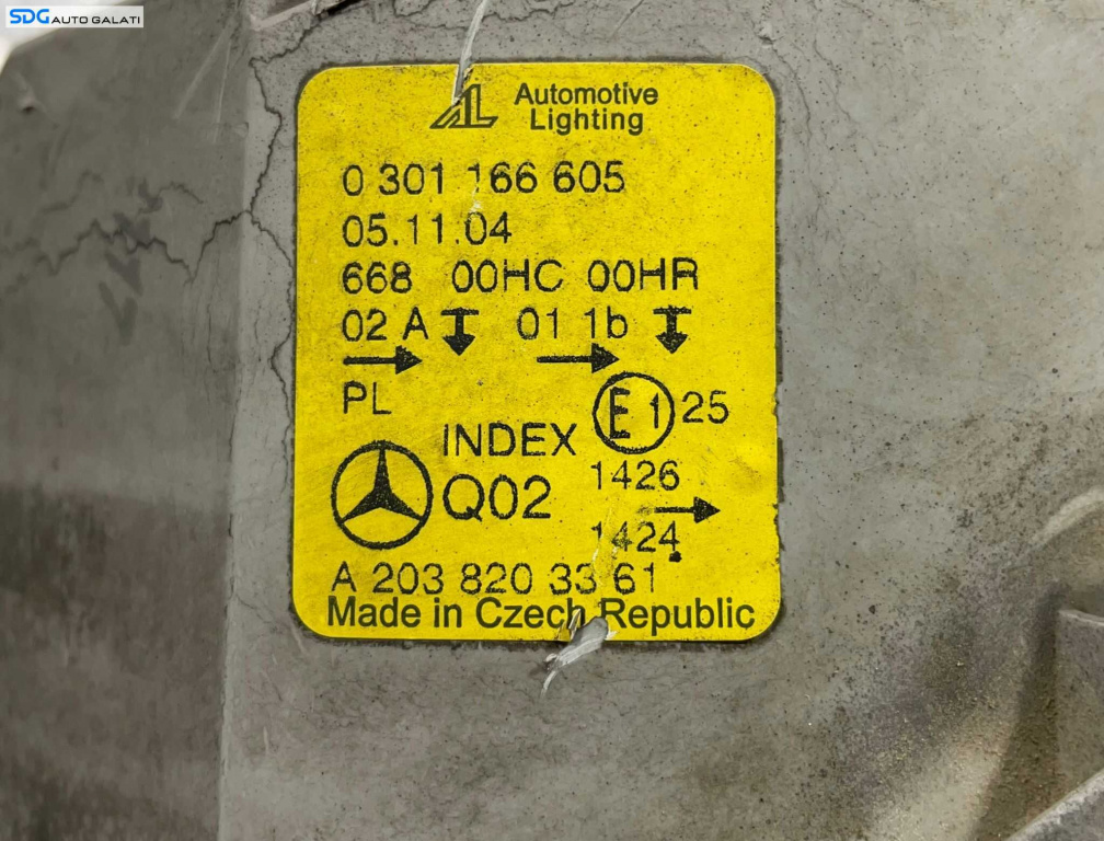 Far Stanga EUROPA FARA Xenon Mercedes Cl