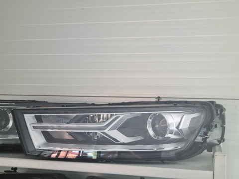 Far stanga Far dreapta Bi Xenon Led Audi Q7 4M din 2016 2017 2018 2019