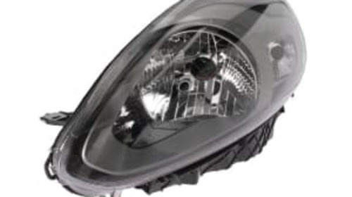 Far Stanga (H4/P21W electric cu motor insertie culoare: negru) ABARTH PUNTO PUNTO EVO FIAT PUNTO PUNTO EVO