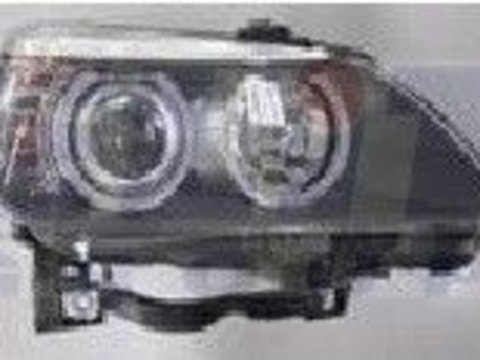 Far stanga H7/H7/LED electric cu motor culoare insert: negru BMW 5 E60 5 E61 DEPO 444-1160LMLDEM2