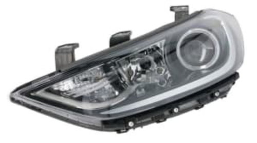 Far Stanga (H7/HB3/PY21W/W5W insertie culoare: negru) HYUNDAI ELANTRA V ELANTRA VI 05
