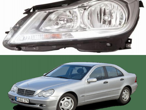 Far Stanga Halogen Nou Mercedes-Benz C-Class W203/S203/CL203 (facelift) 2004 2005 2006 2007 4401195LMLDEM1 12-114-871