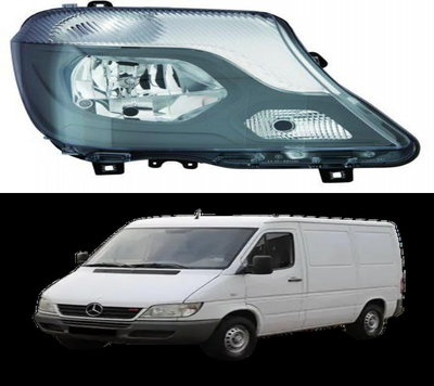 Far Stanga Halogen Nou Mercedes-Benz Sprinter 1 90