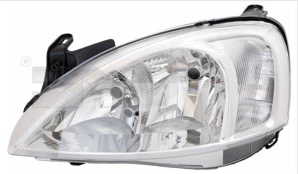 Far Stanga Halogen Nou Opel Combo C 2001 2002 2003 2004 2005 20-6066-05-2 OPEL 09196231 1216000