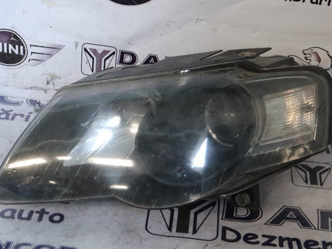 Far stanga halogen VW Passat b6 cu interior negru