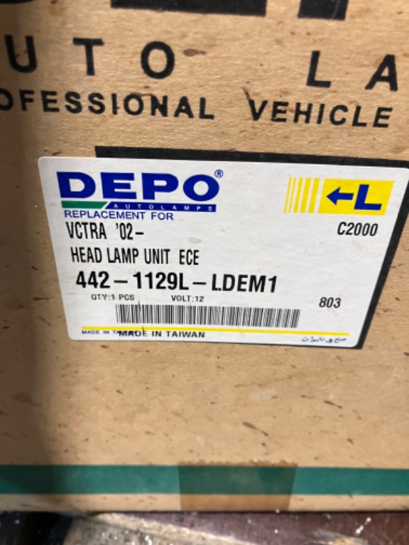 Far stanga Opel Vectra C 2002-2009