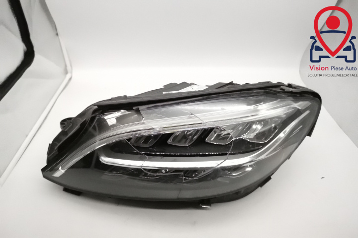 Far Stanga Original Full Led High Performance Avariat Mercedes-Benz C-Class W205/S205/C205 (facelift) 2018 2019 2020