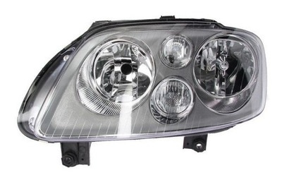 Far Vw Caddy 3/Life (2k), 03.2004-05.2005, Vw Touran (1t), 02.2003-05.2005, Electric, tip bec H7+H7, omologare ECE, fara motor, 1T0941005D, 1T0941005F, 1T0941005M, 1T0941005R, 1T1941005D, Stanga, marca TYC