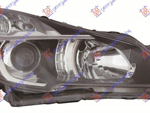 Far Xenon Dreapta Subaru Legacy/OutBack An 2010 2011 2012 2013 (Fundal Negru)