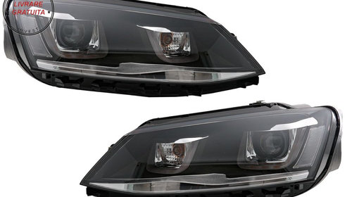 Faruri 3D LED VW Jetta Mk6 VI (2011-2017