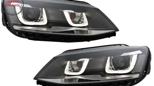 Faruri 3D LED VW Jetta Mk6 VI (2011-2017