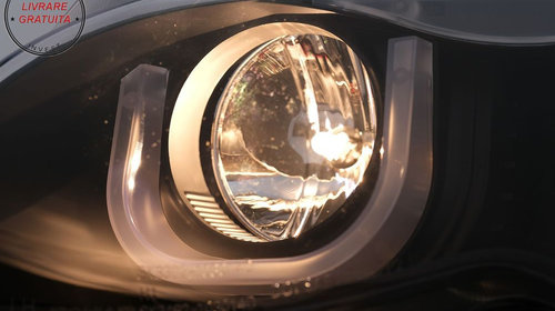 Faruri 3D U LED Angel Eyes BMW Seria 3 E