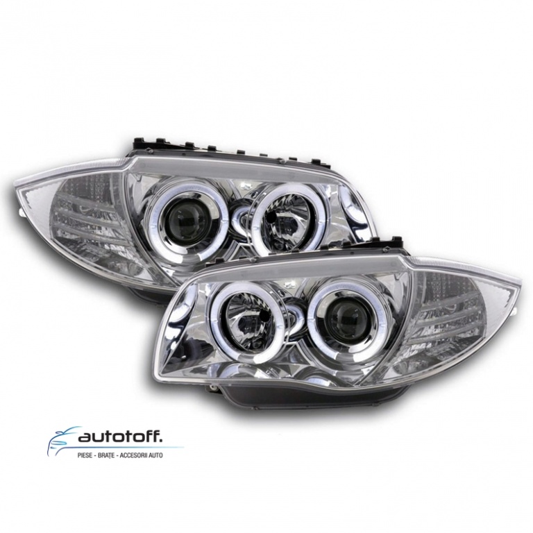 Faruri Angel Eyes BMW Seria 1 E81, E82, 