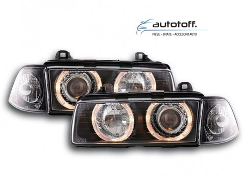 Faruri Angel Eyes BMW Seria 3 E36 Coupe/Cabrio (1991-1998)