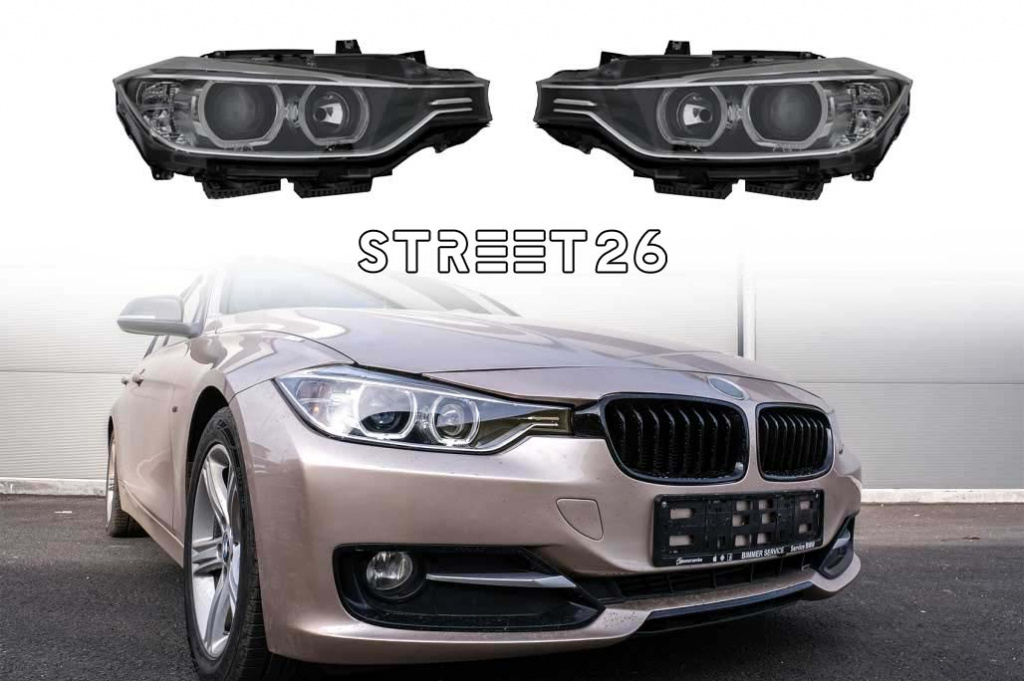 Faruri Angel Eyes Compatibil Cu BMW Seri