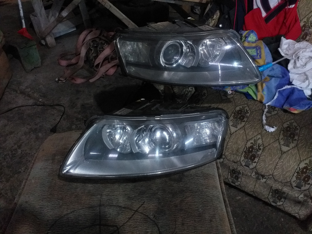 Faruri BI Xenon Audi A6 C6 Europa - model 1 droser