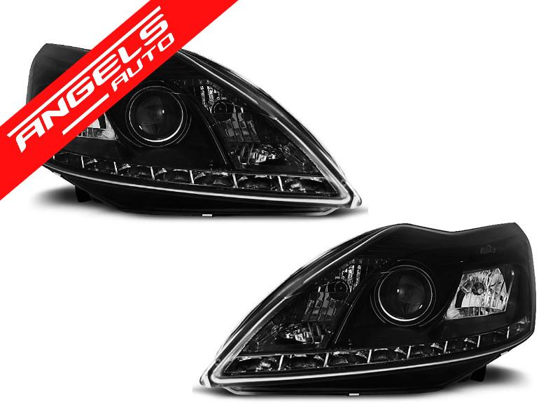Faruri compatibile cu Ford FOCUS II 02.08-10 DAYLIGHT Negru W/M