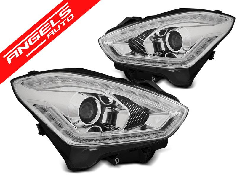 Faruri compatibile cu SUZUKI SWIFT VI 17- TUBE LIGHT SEQ CHROME