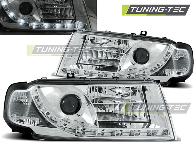 Faruri DAYLIGHT Crom look compatibila SKODA OCTAVIA I 08.00-10