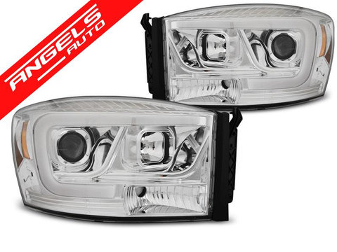 Faruri DODGE RAM 06-08 TUBE LIGHT CHROME