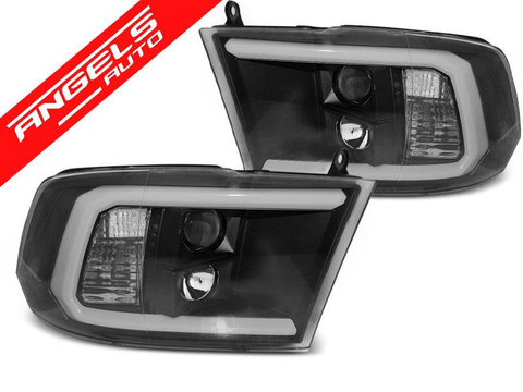 Faruri DODGE RAM 09-18 TUBE LIGHT Negru