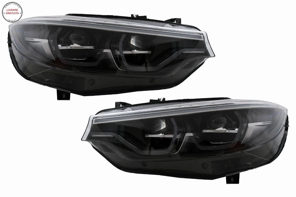 Faruri Full LED BMW 4 Series F32 F33 F36 (2013-2019) Conversie de la HID la LED