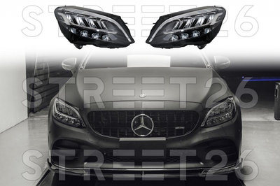 Faruri Full LED Compatibil Cu Mercedes C-Class W20