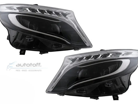 Faruri Full LED compatibile cu Mercedes V-Class / Vito W447 ( 2014 + )