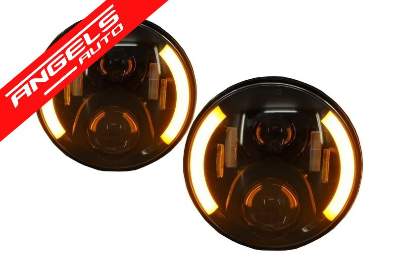 Faruri Full LED Jeep Wrangler JK 07-17 M