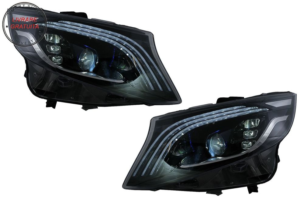 Faruri Full LED Mercedes V-Class W447 (2