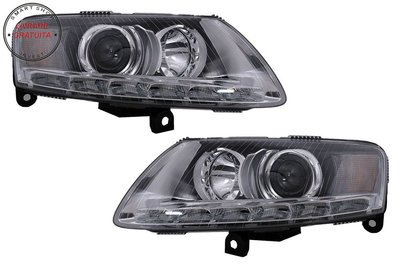 Faruri LED Audi A6 4F C6 (2008-2011) Conversie pen