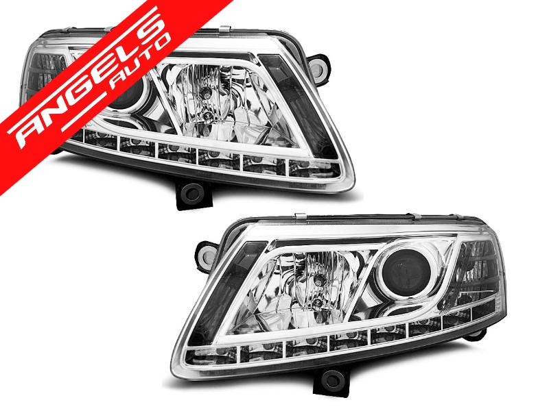 Faruri LED AUDI A6 C6 2004-2008 DRL Xenon fara AFS