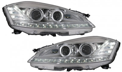 Faruri LED compatibil cu Mercedes Clasa S W221 (20