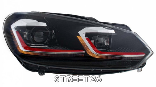 Faruri LED Compatibil Cu VW Golf 6 VI (2